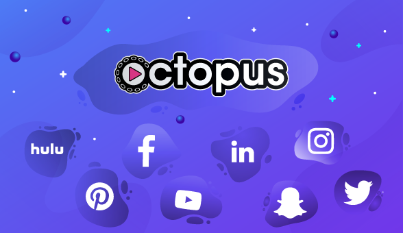 Octopus logo next to competing OOH companies